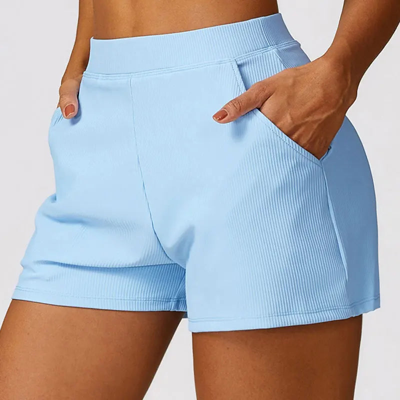 High Waist Workout Gym Shorts