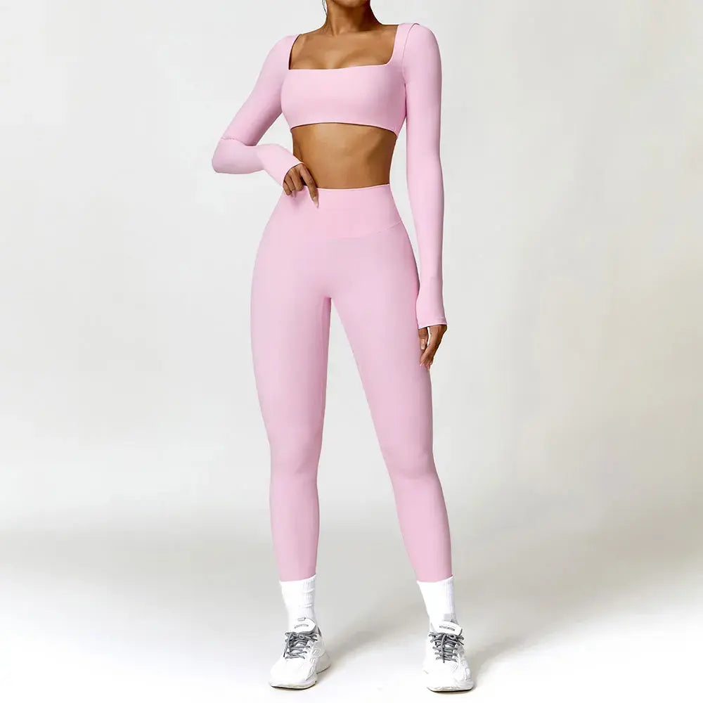 2 Pieces Women's Yoga Tracksuit