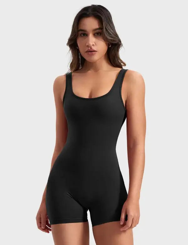 Backless Workout Jumpsuit Yoga